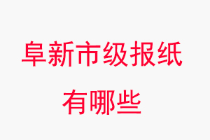 阜新報紙有哪些,阜新市級報紙有哪些找我要登報網(wǎng)